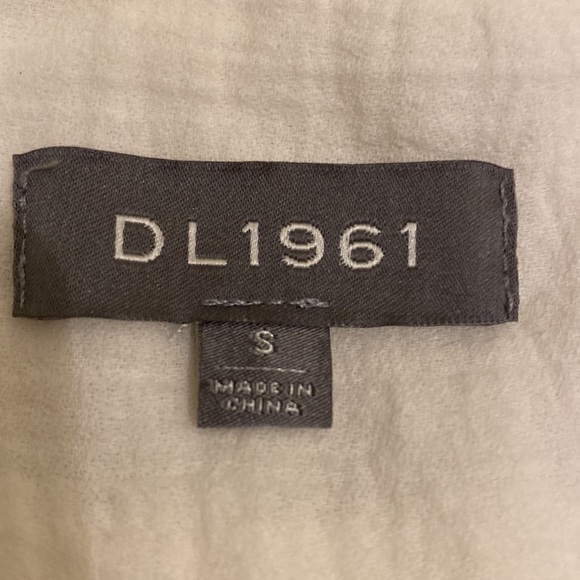 DL1961 Fire Island white shirt dress. Size S - Picture 11 of 15